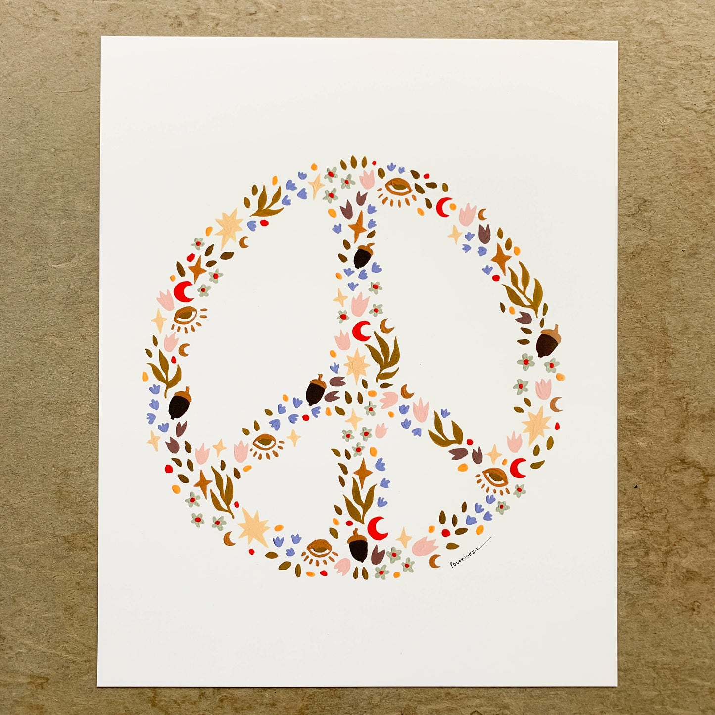 8"x10" Print - Peace: Forest
