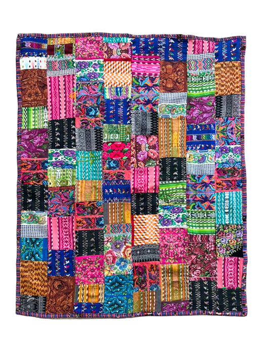 Patchwork Huipil Quilt