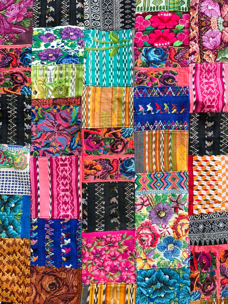 Patchwork Huipil Quilt