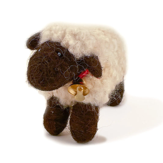 White Sheep - Felted Animal