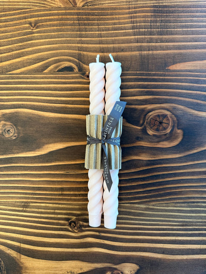 10" Rope Taper Candles