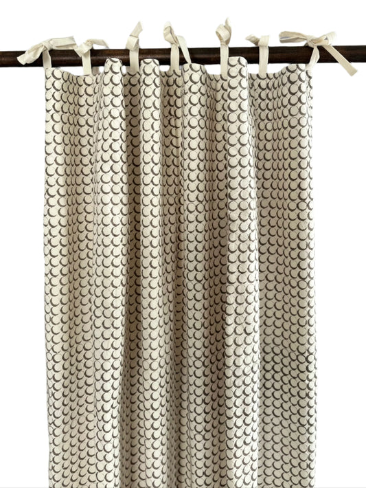 Elodie Curtain Panel - French Gray