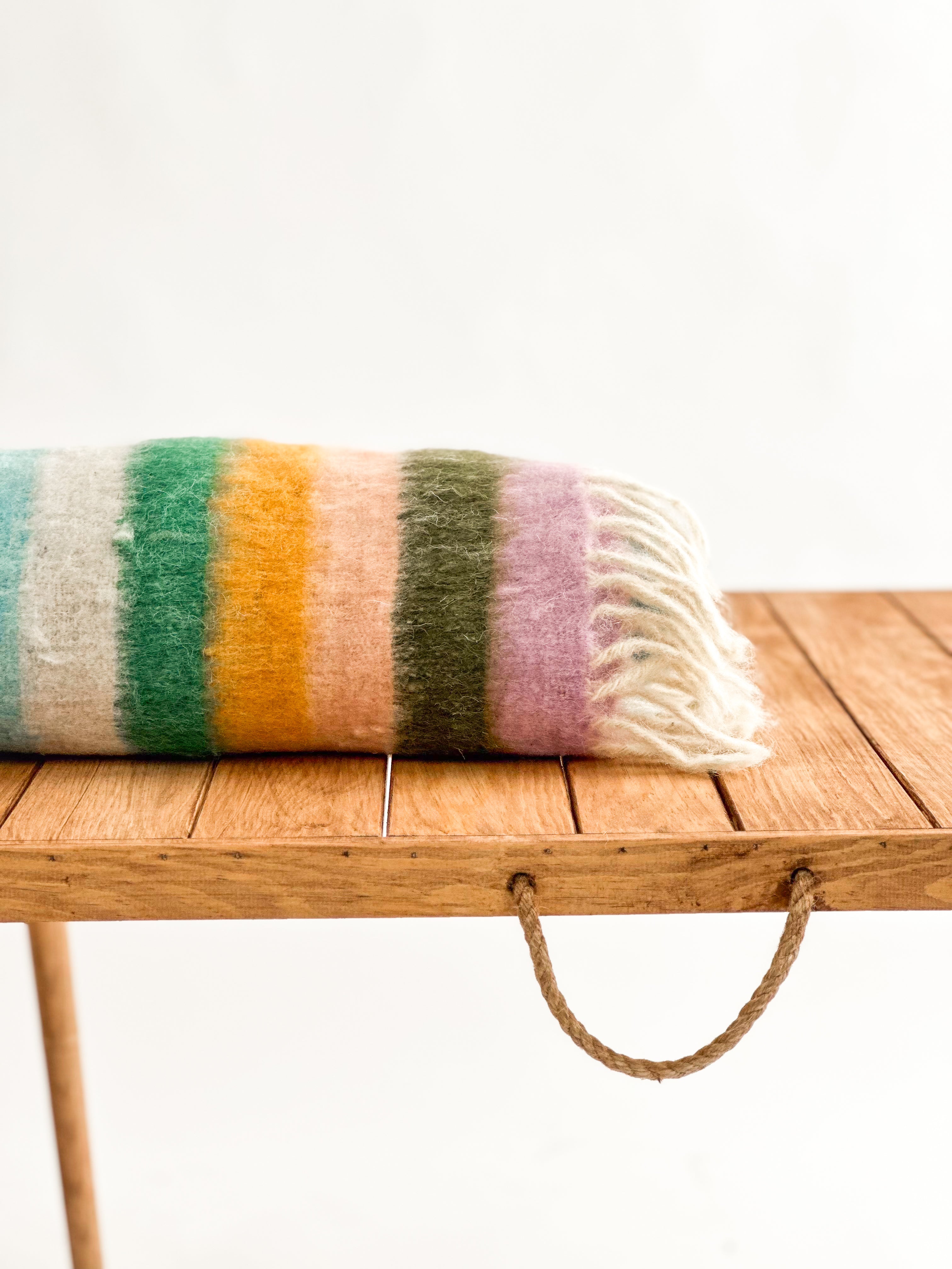 Rainbow Momo Blanket