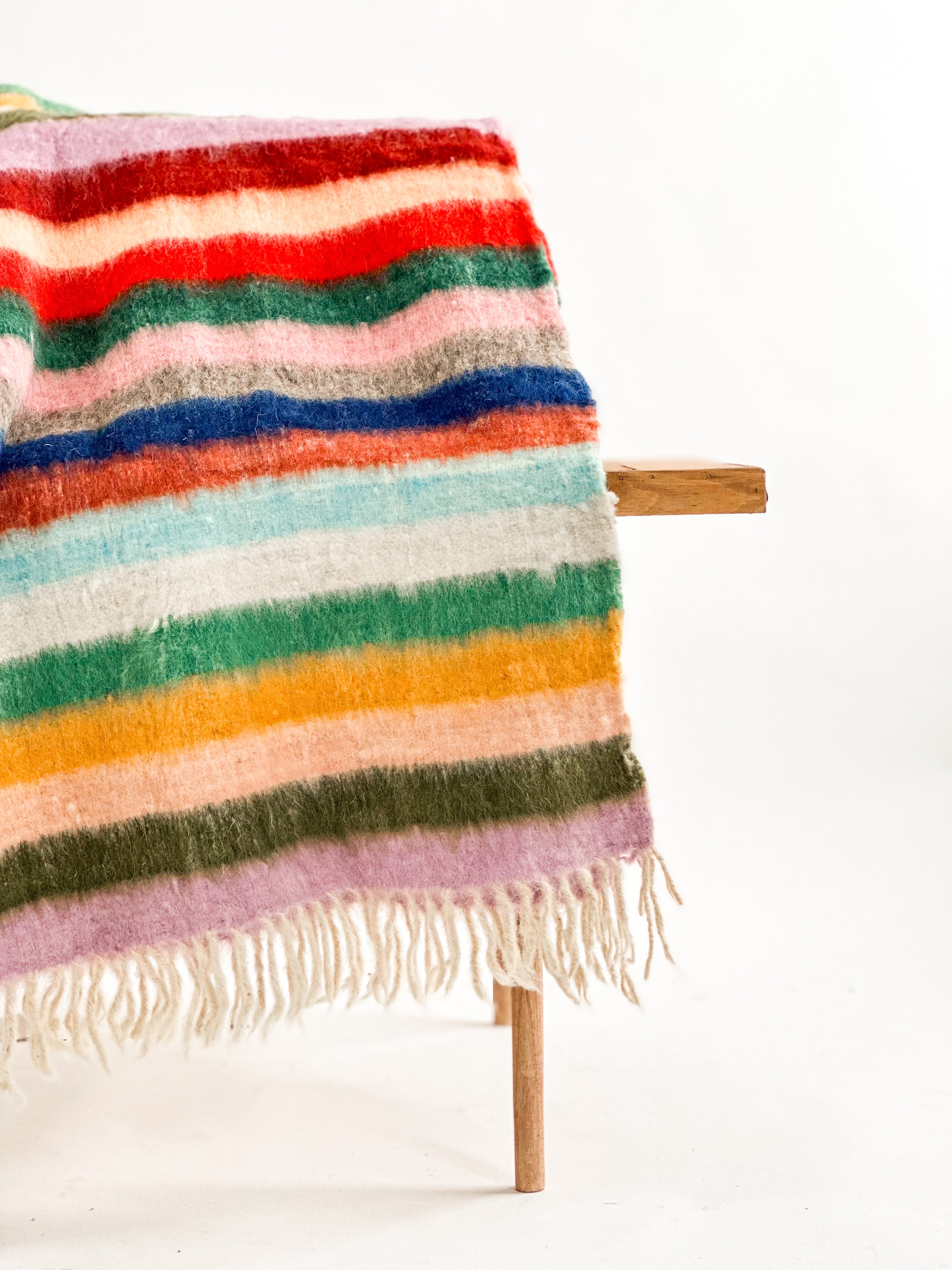 Rainbow Momo Blanket