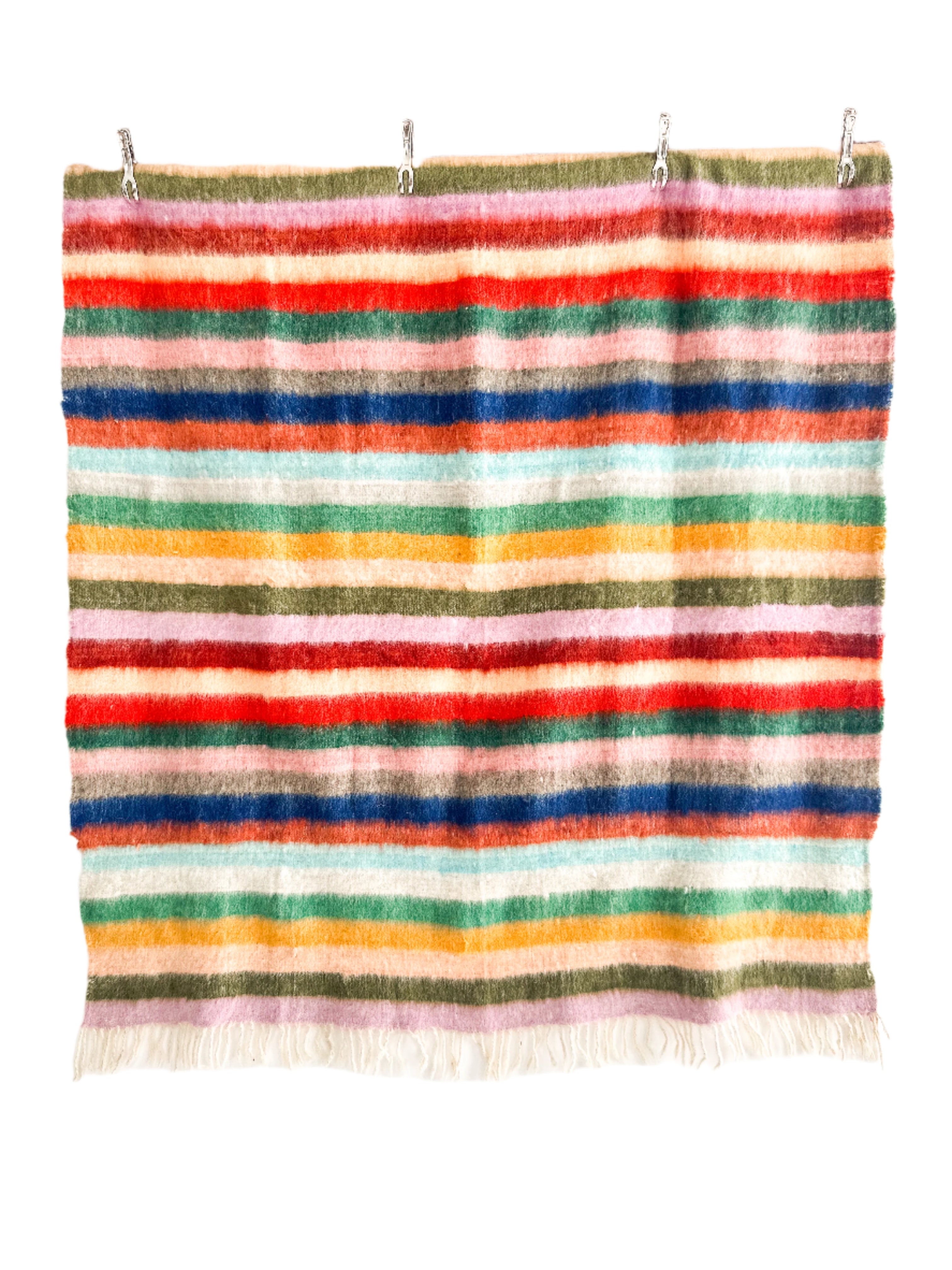 Rainbow Momo Blanket