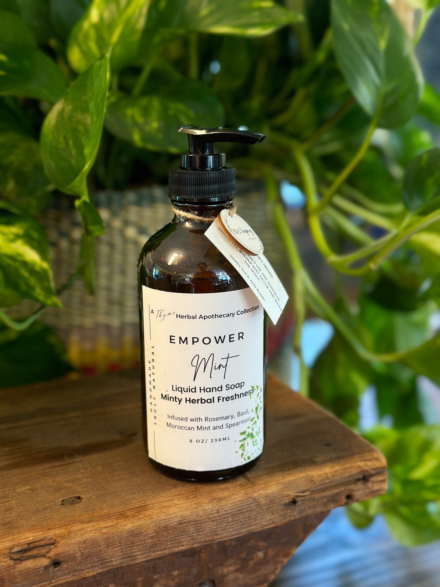 Herbal Liquid Hand Soap: EMPOWER MINT