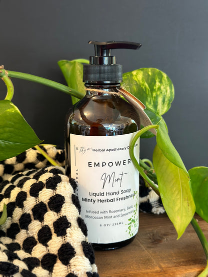 Herbal Liquid Hand Soap: EMPOWER MINT