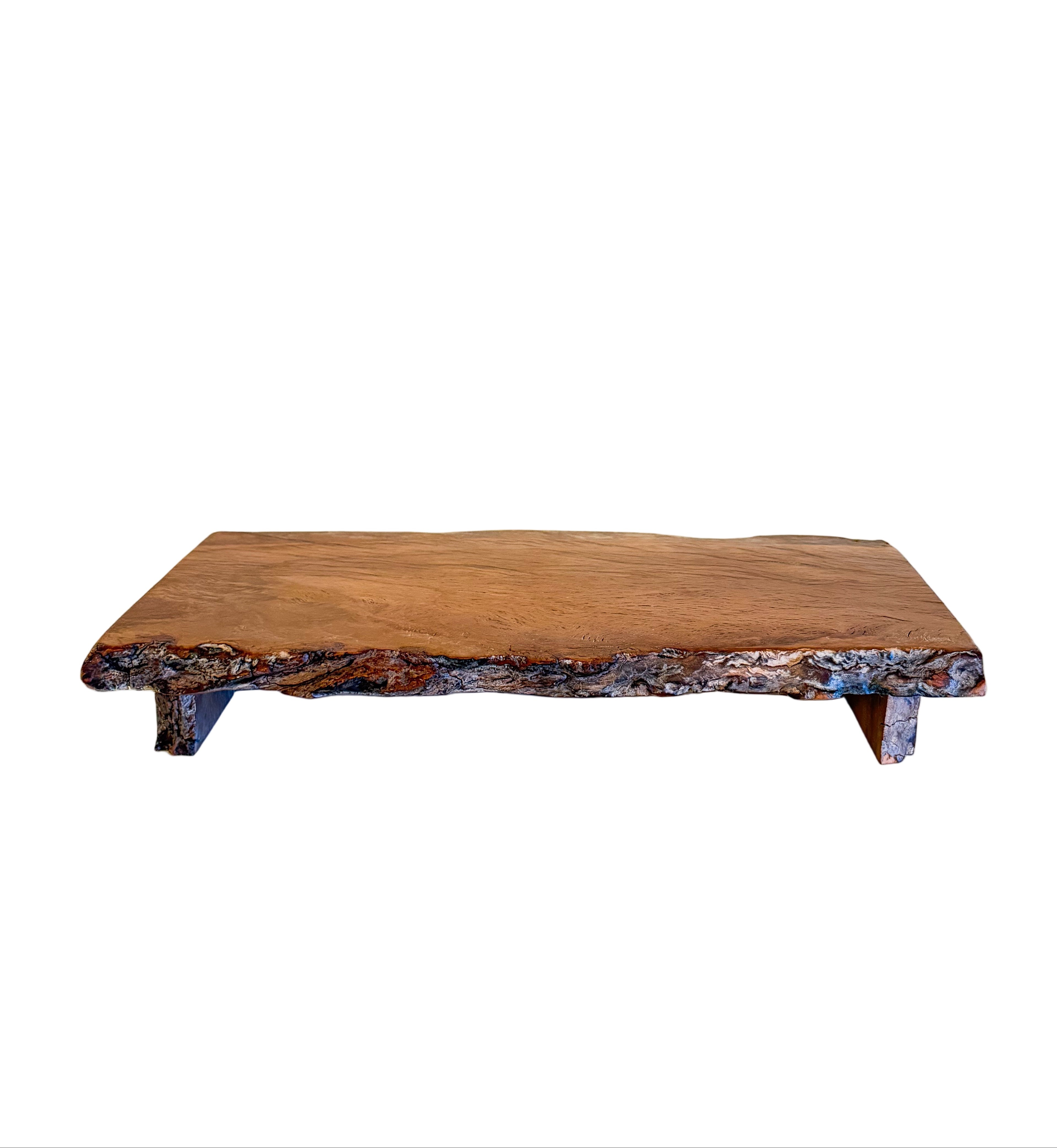 Live Edge Tabletop Riser Centerpiece