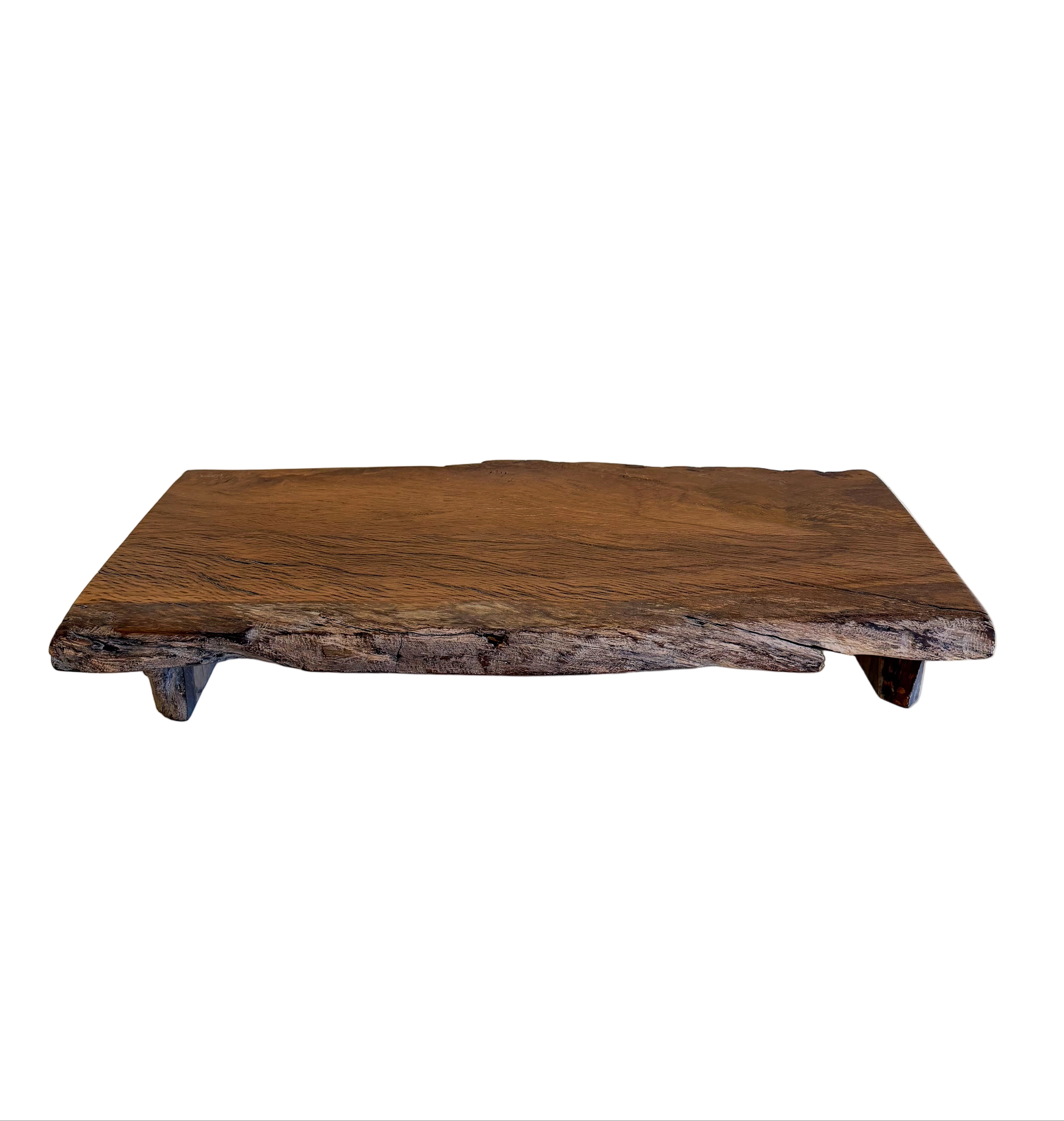 Live Edge Tabletop Riser Centerpiece
