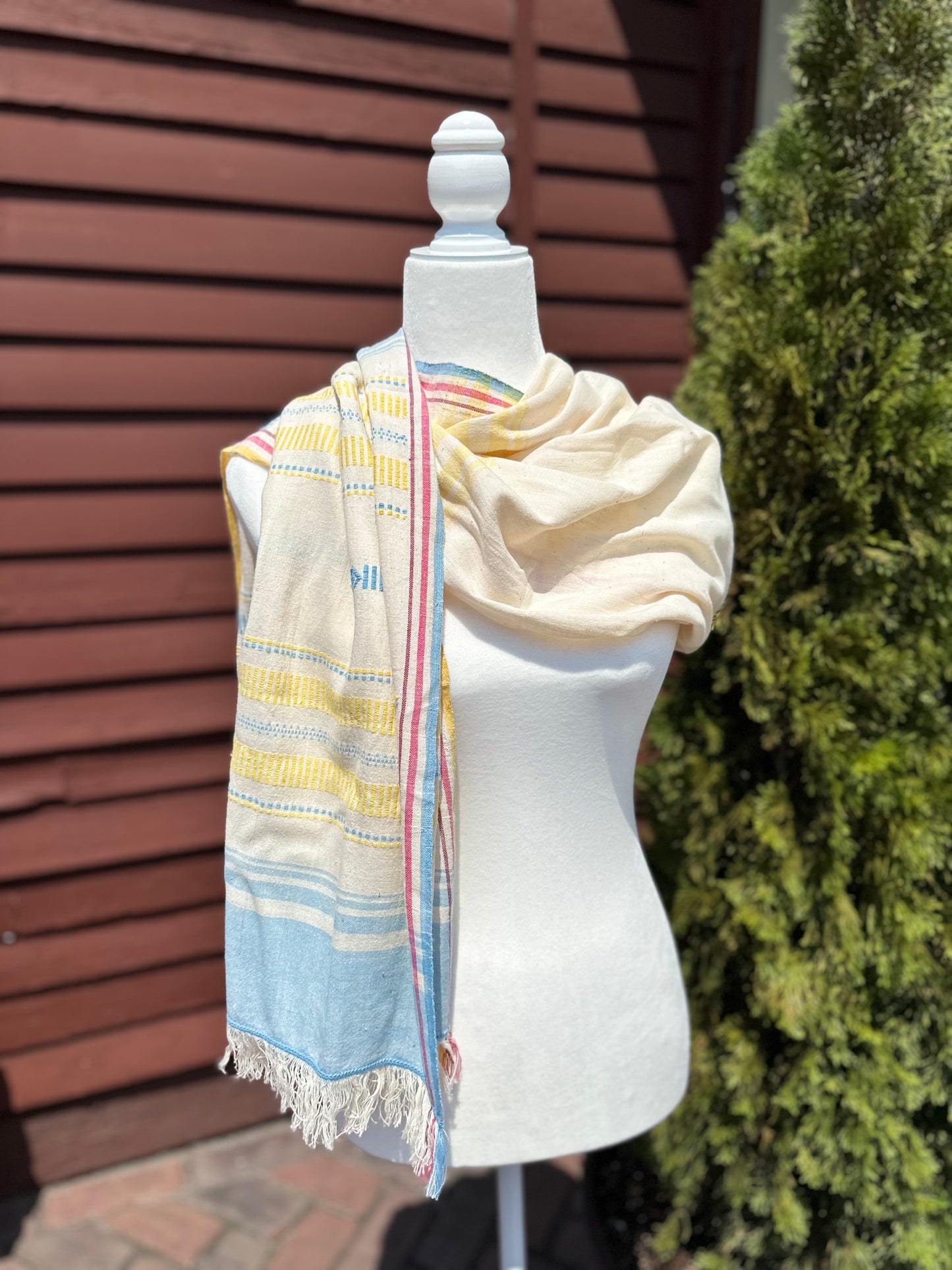 Anita Hand Spun & Woven Scarf