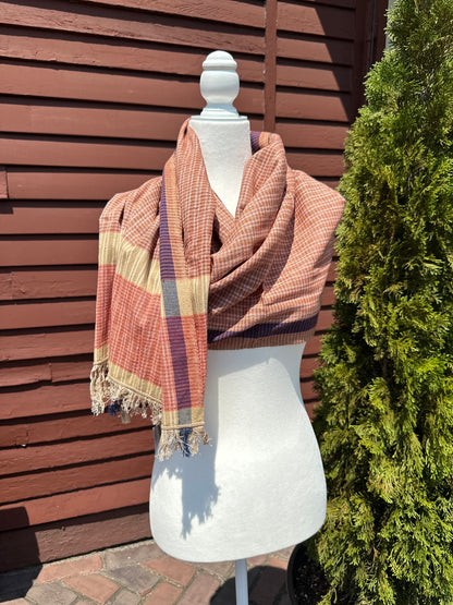 Yogesh Hand Spun & Woven Scarf