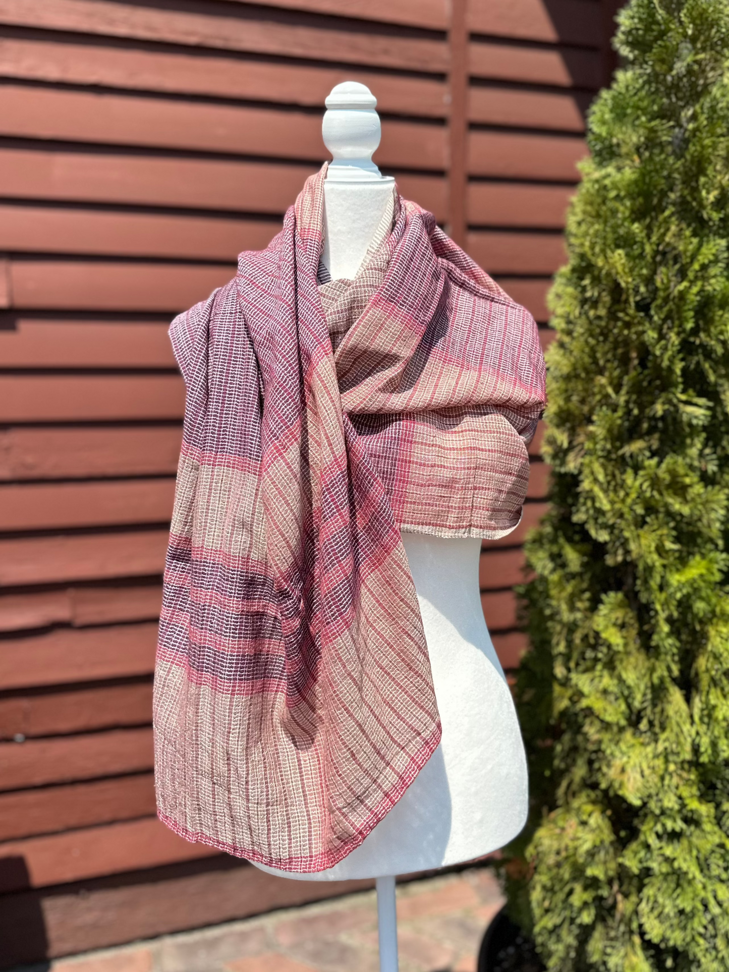 Satruji Hand Spun & Woven Scarf