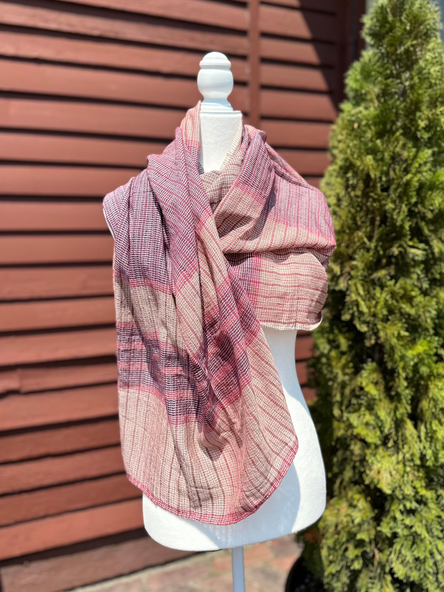 Satruji Hand Spun & Woven Scarf