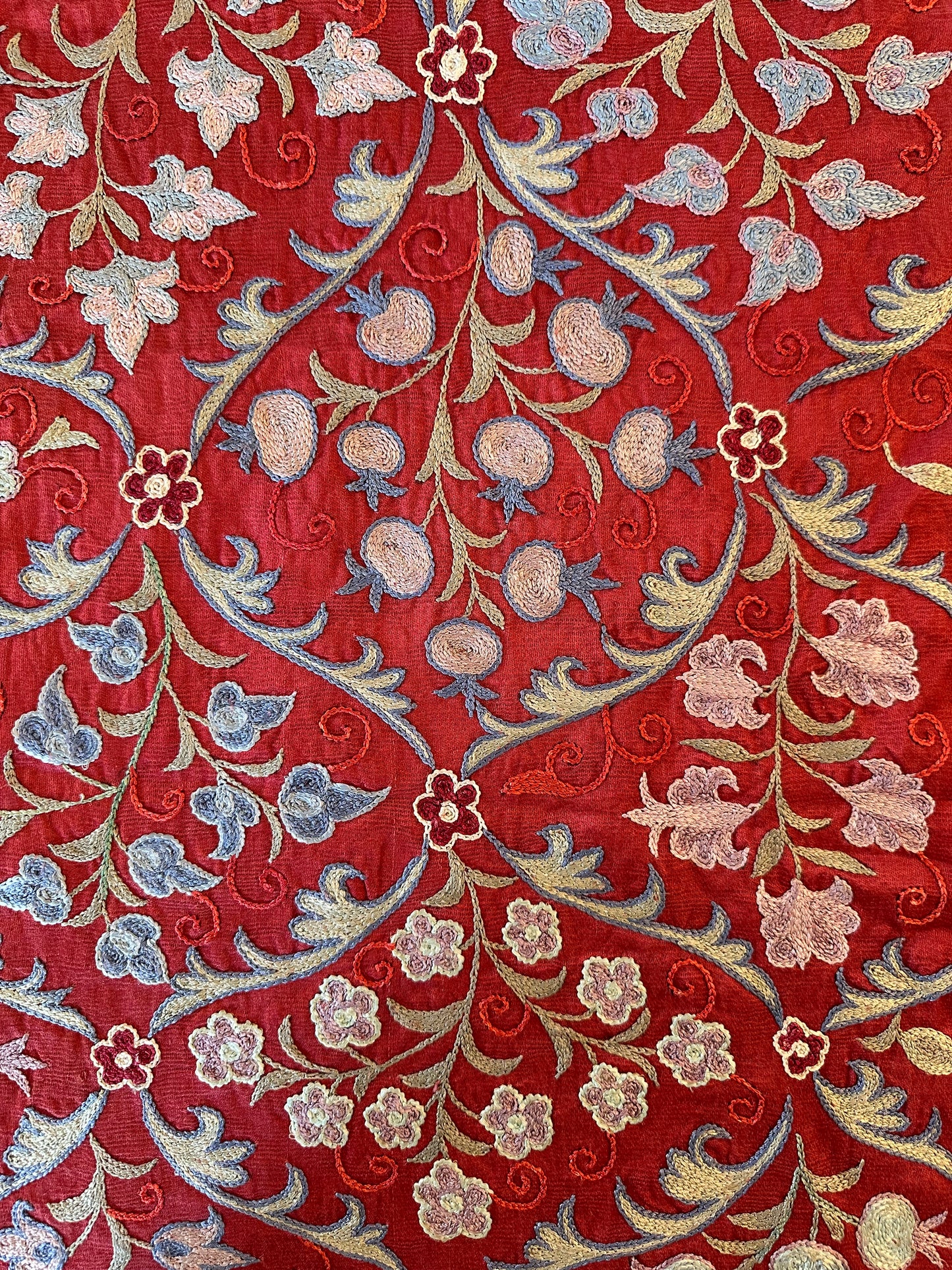 Pomegranate Suzani Table Runner