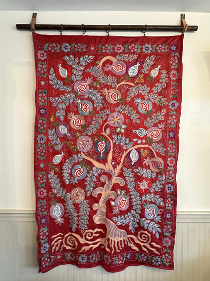 Tree of Life Suzani Tapestry