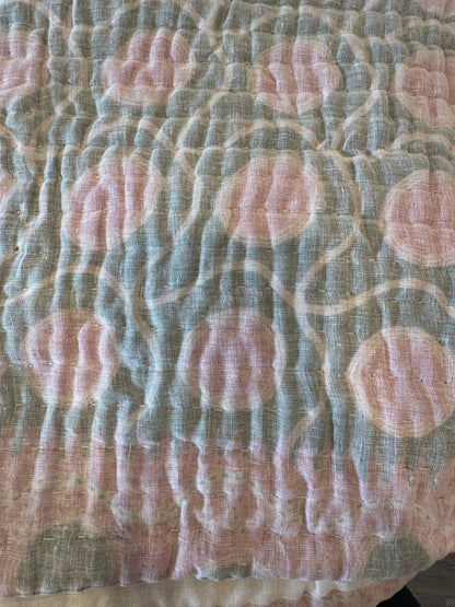 Veiled Kantha Quilt