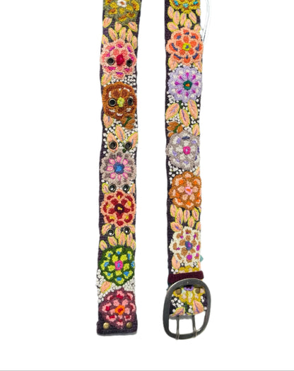 Petal Pusher Peruvian Belt - L