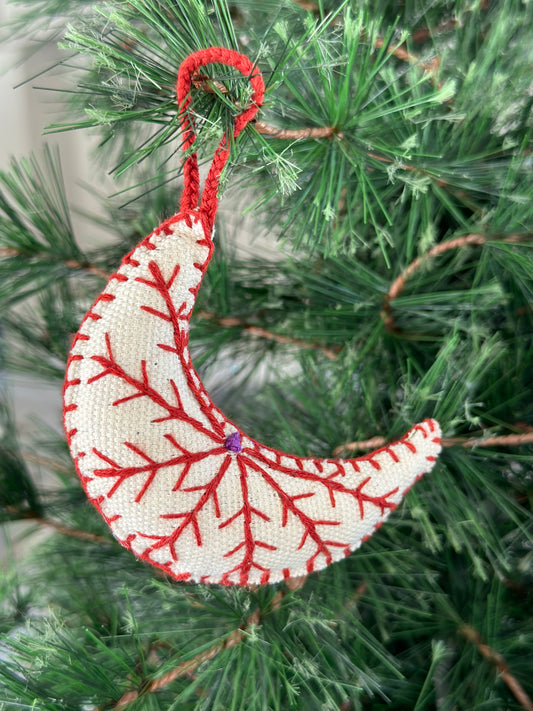 Crescent Moon Ornament Assorted