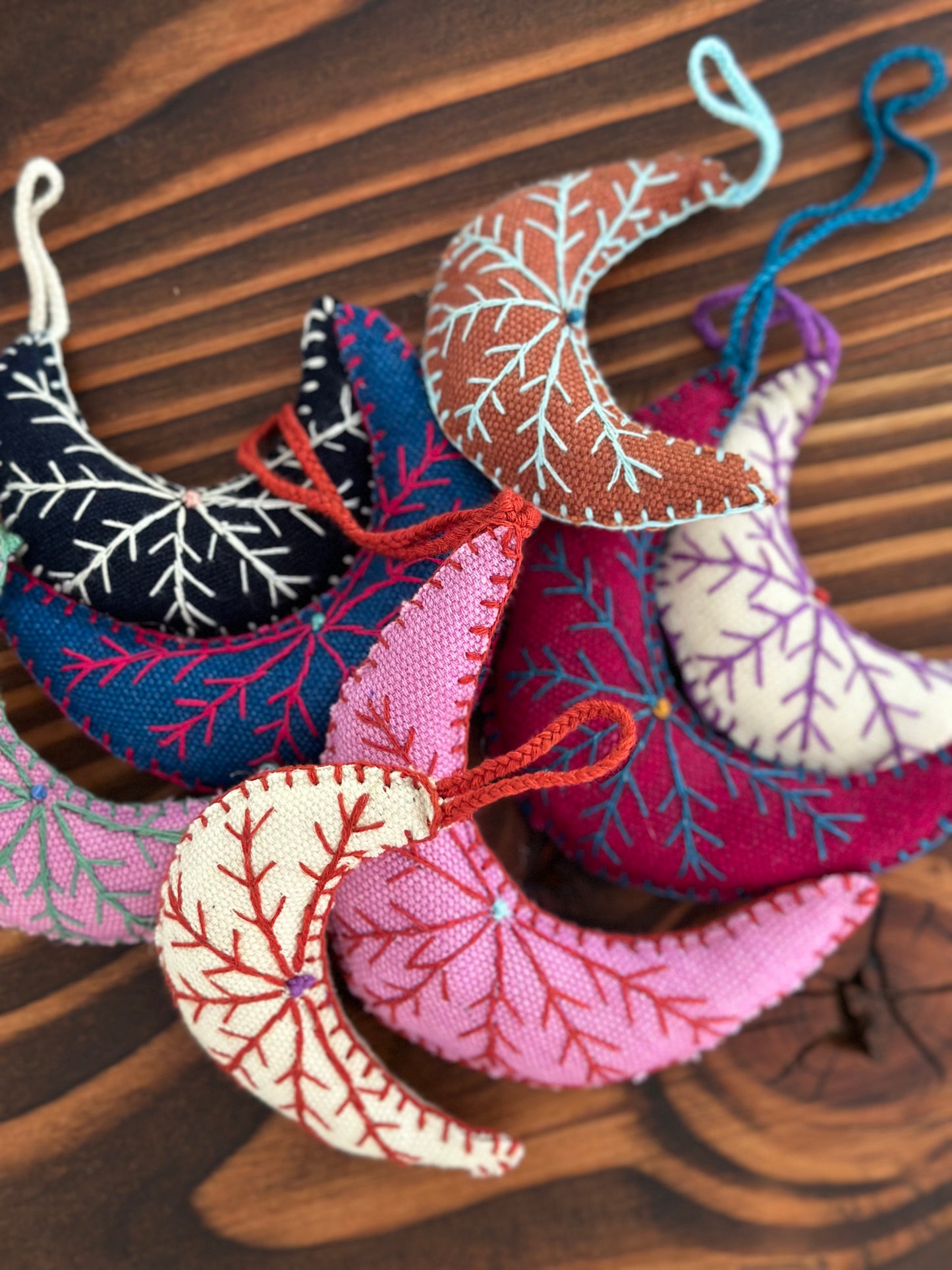 Crescent Moon Ornament Assorted