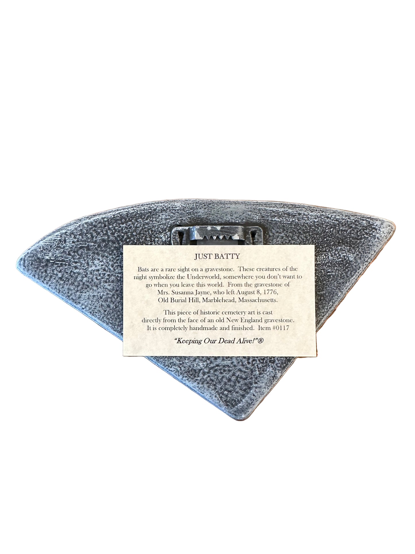 Just Batty Plaque