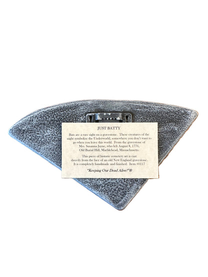 Just Batty Plaque