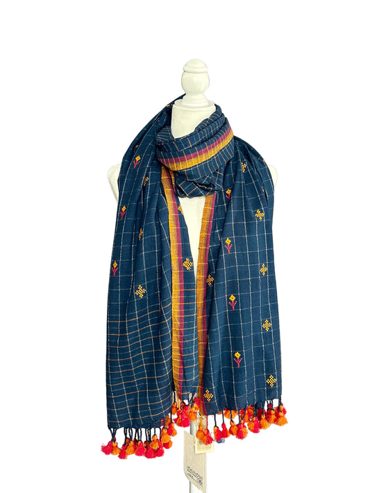 Cotton Scarf - Oolong