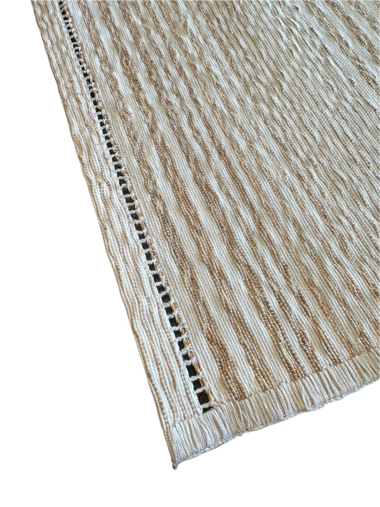Ivory Stripe Vetiver Placemats