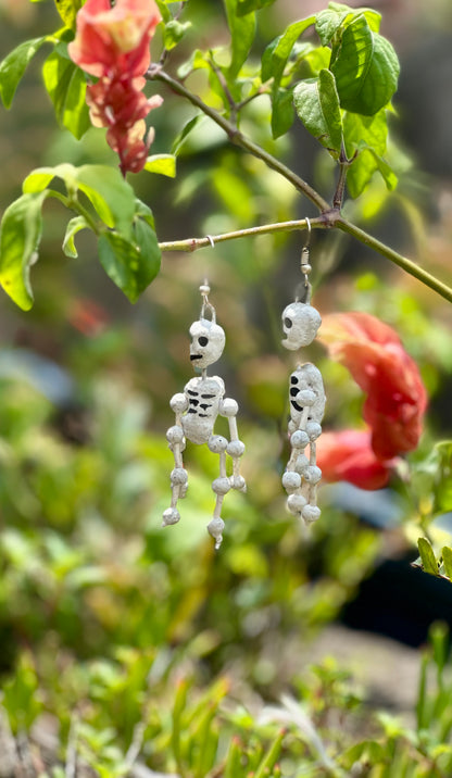 Dangle Skeleton Earrings