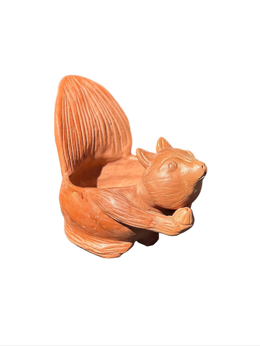 Squirrel with Cacao Bean Bowl