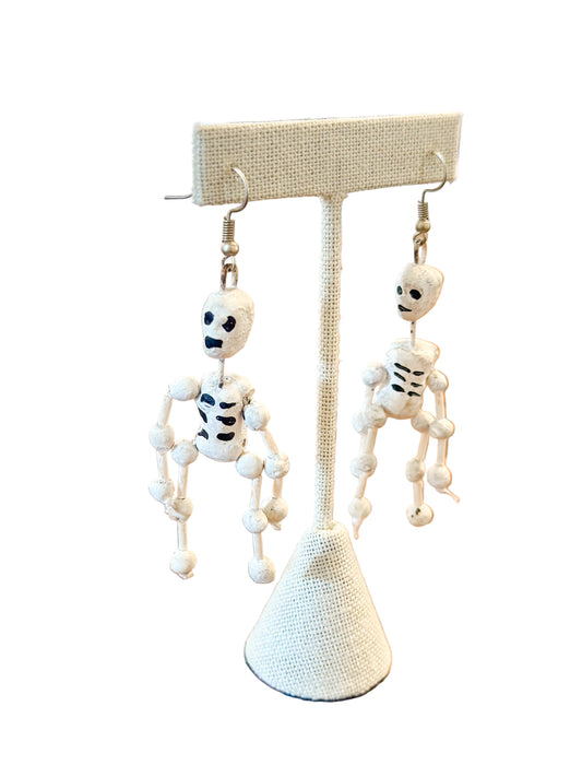 Dangle Skeleton Earrings