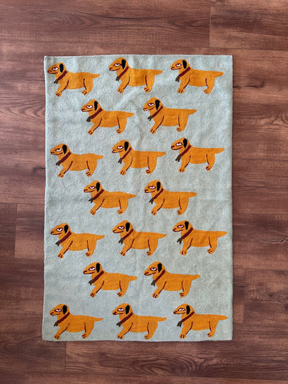 Sassy Dogs Tapestry Rug