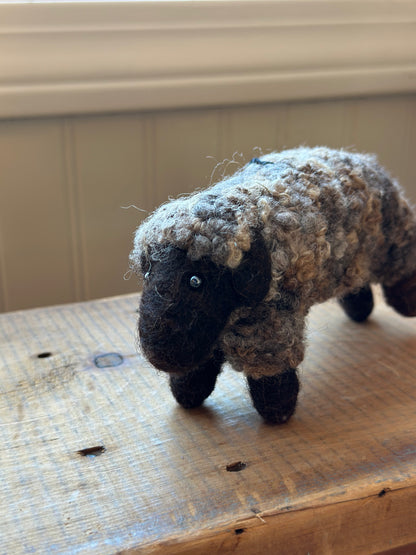 Lil Black Sheep - Felted Animal