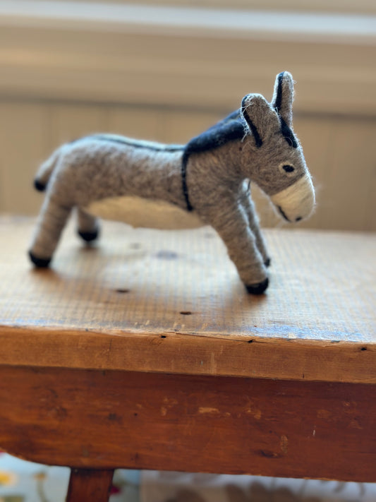 Donkey - Felted Animal