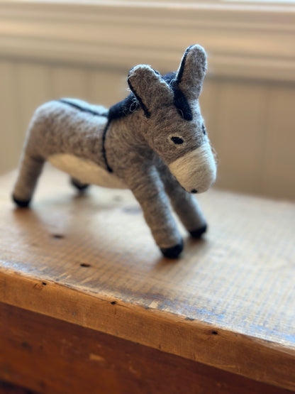 Donkey - Felted Animal