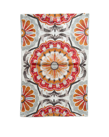 Hand-Hooked Wool Rug