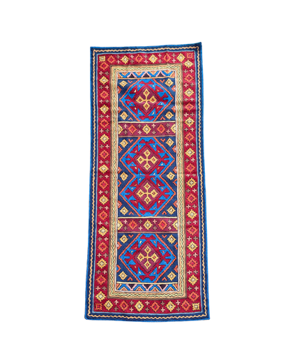 Hand-Hooked Wool Rug