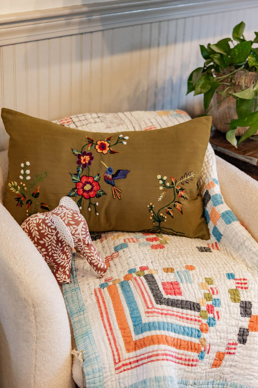 Atuun Embroidered Cushion