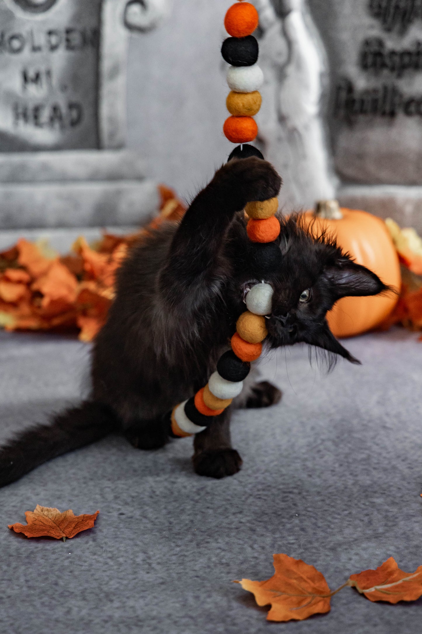 Felted Garland