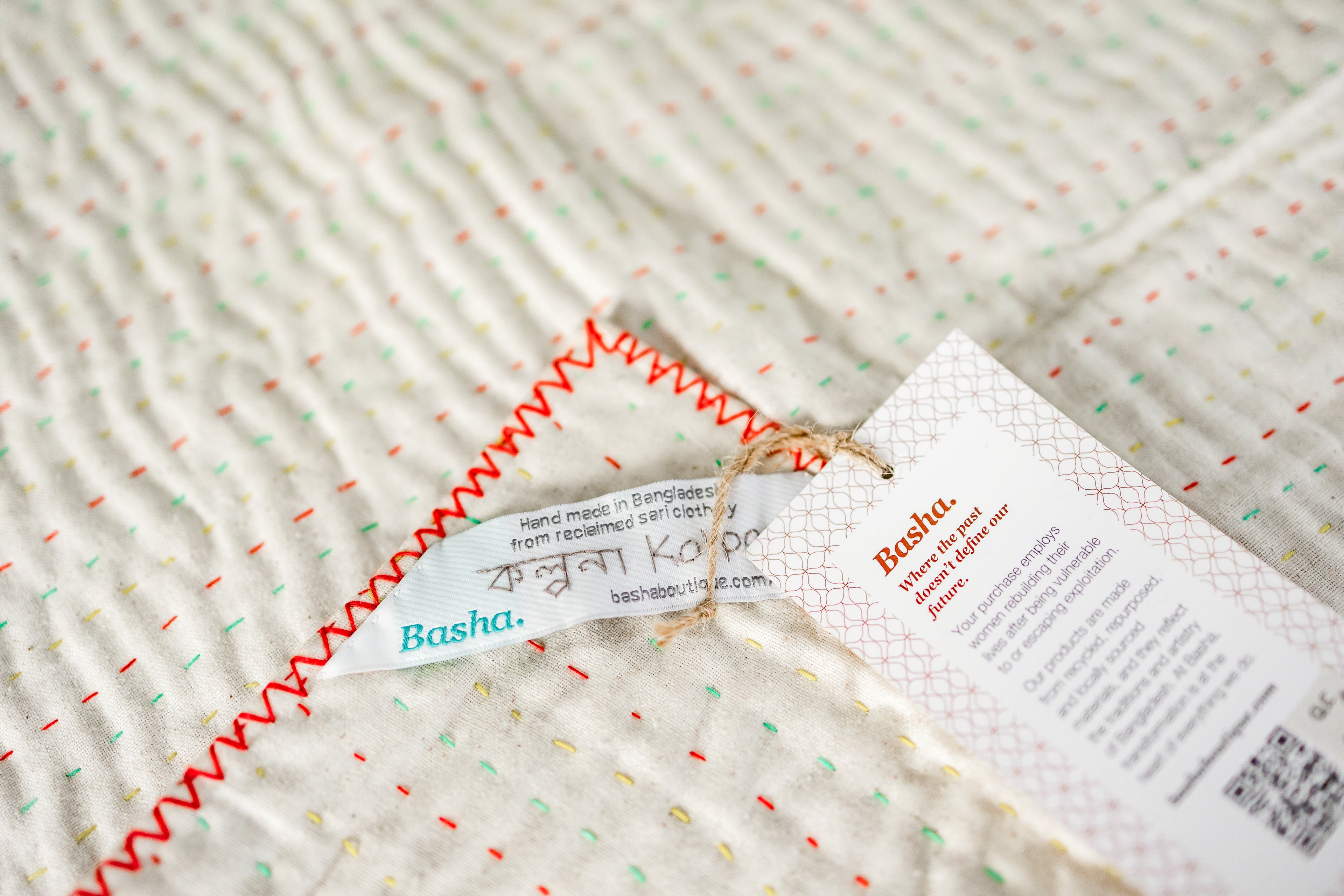 Basha Baby Kantha Quilt