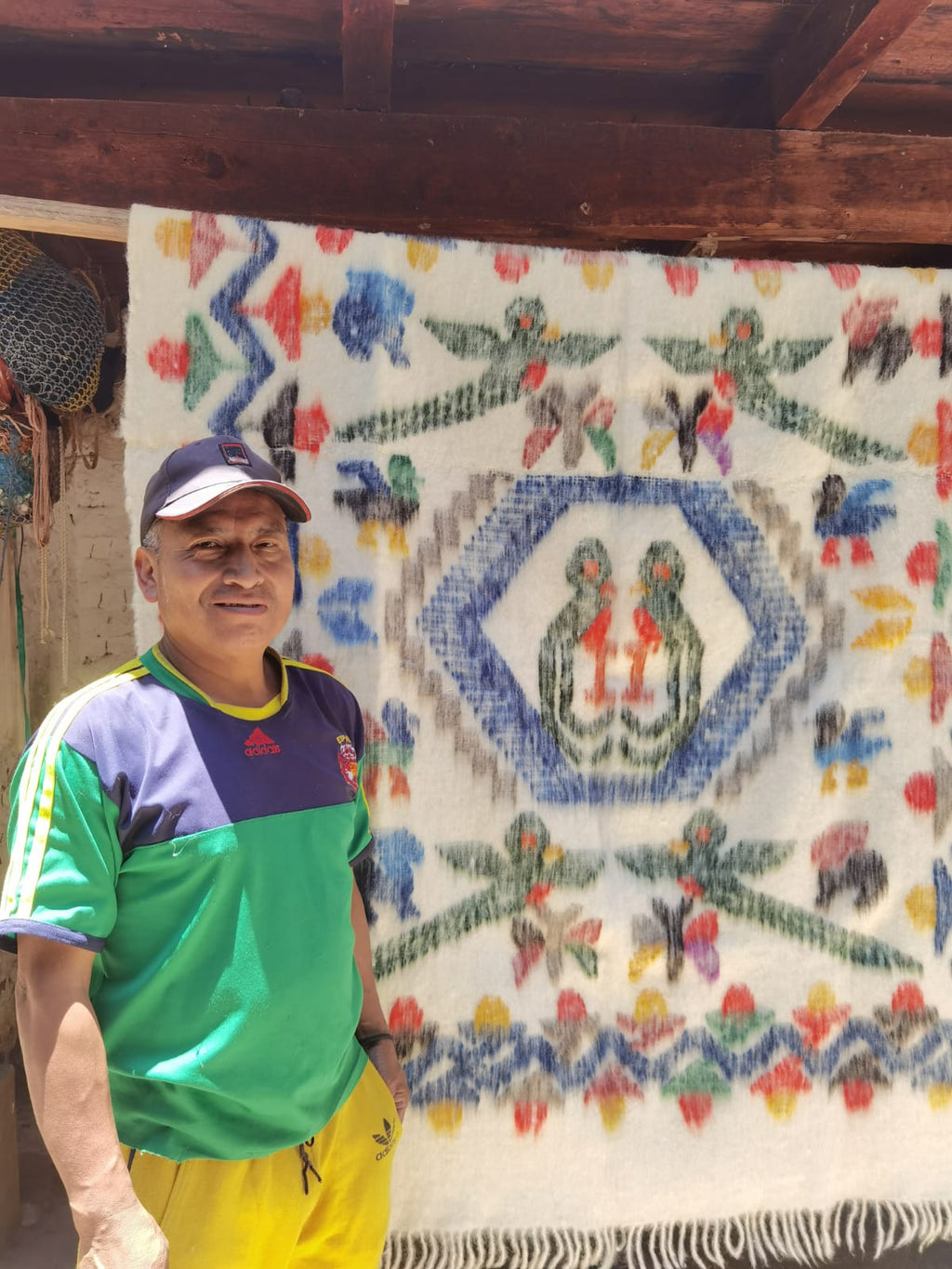 Quetzal Momo Blanket