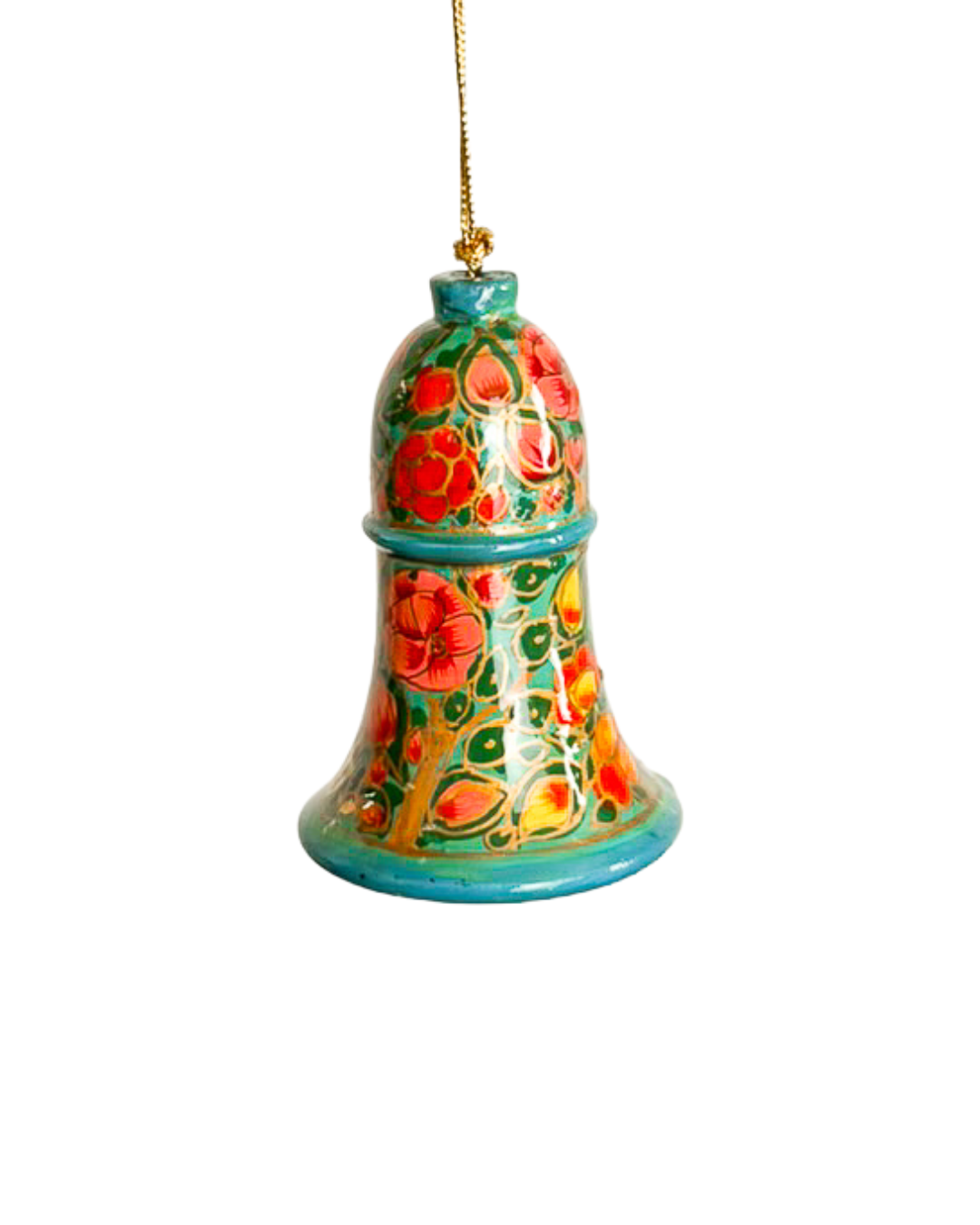 Hand Painted Bell Ornament