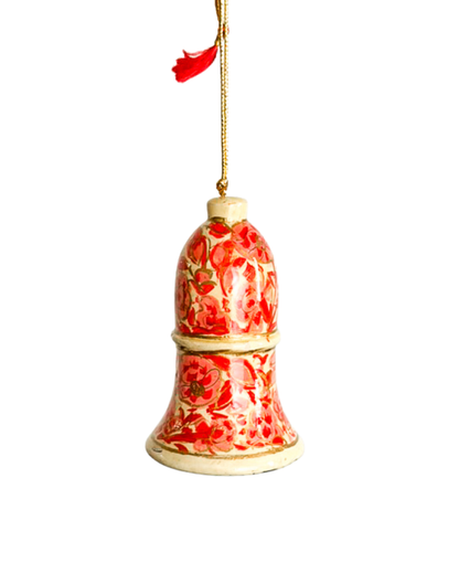Hand Painted Bell Ornament