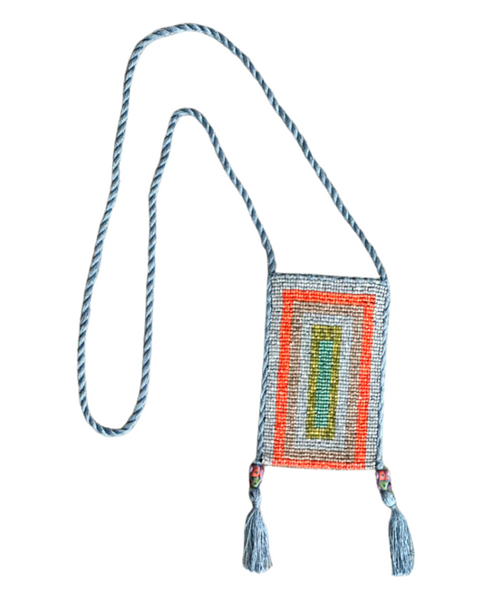 Teja Ceramic Beaded Purse