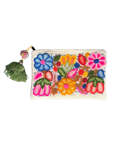 Embroidered Peruvian Pouch