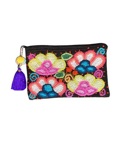 Embroidered Peruvian Pouch