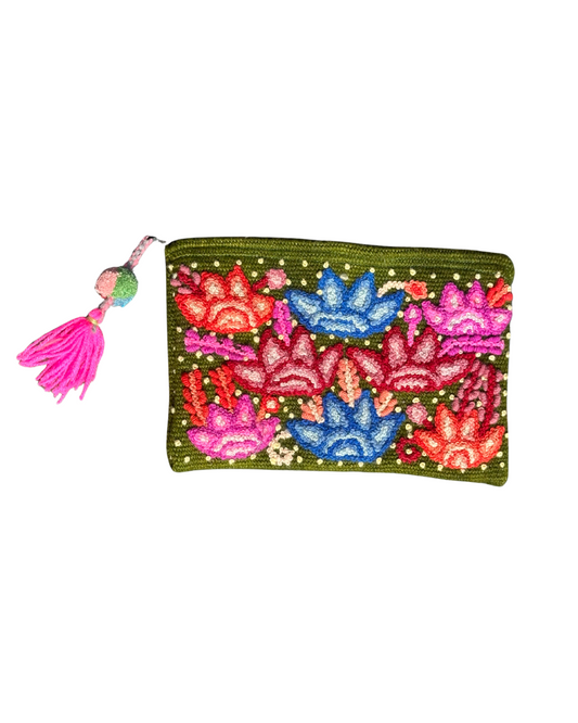 Embroidered Peruvian Pouch