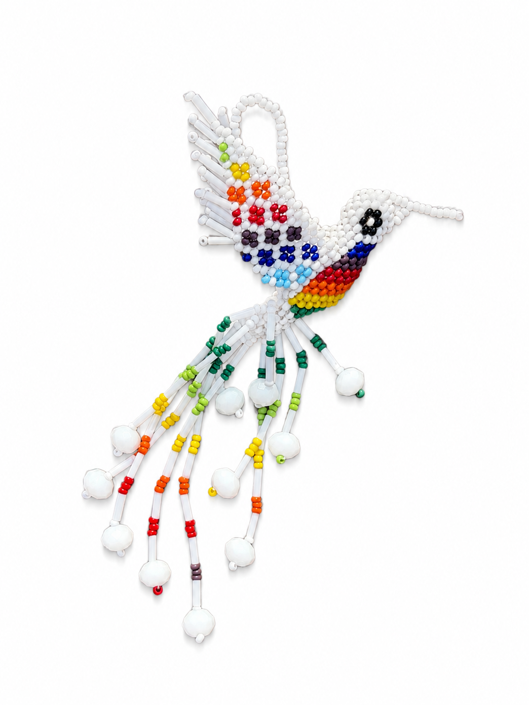 PRIDE Hummingbird Beaded Ornaments