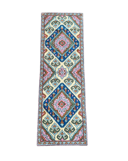 Hand-Hooked Wool Rug