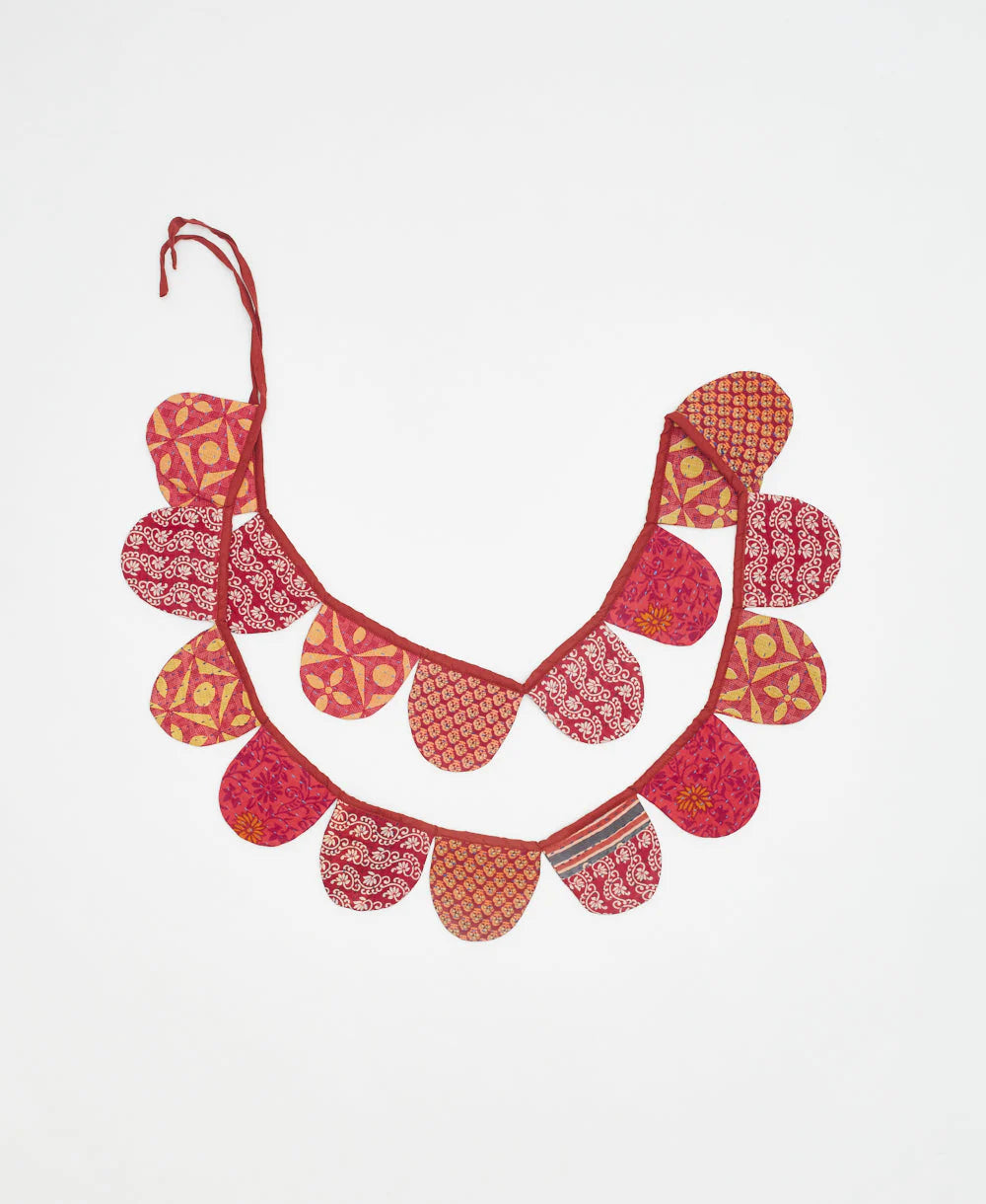 Vintage Kantha Scallop Garland