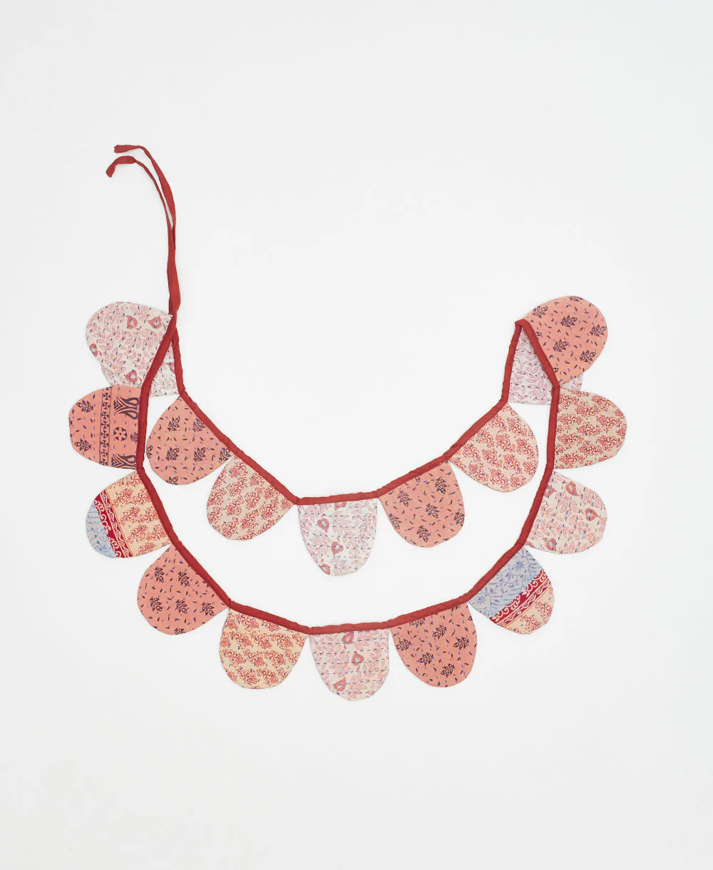 Vintage Kantha Scallop Garland